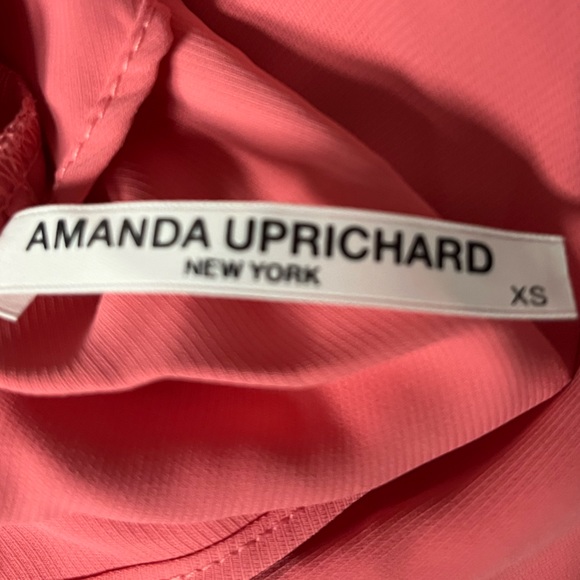 Amanda Uprichard Marietta Open Back Blouse Pink Size XSmall - Picture 6 of 8